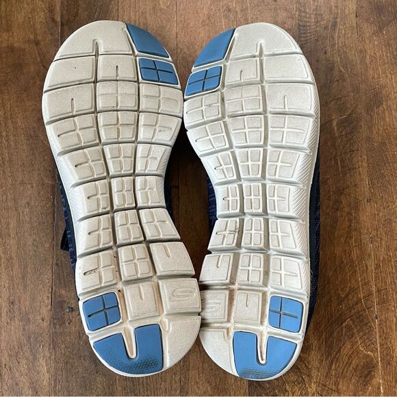 Skechers Navy Blue Flex Appeal 2.0 Insights Slip On Sneaker, Women's size 9 - Picture 6 of 9